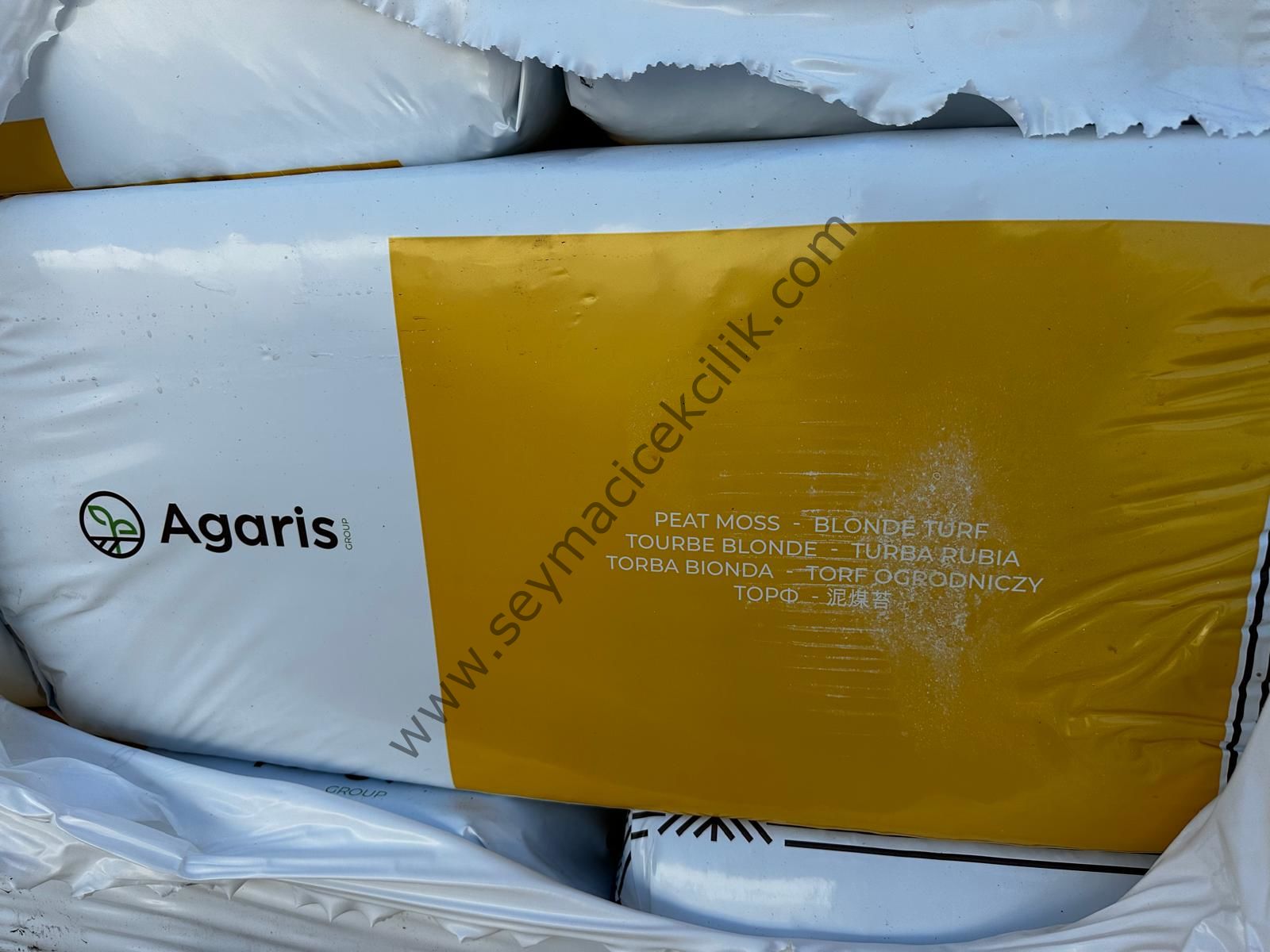 Spagnum Torf 3,5-4,5 - 250 lt Agaris ( Gartengold)  / Ücretsiz kargo