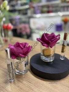 Tekli Gül- Fuşya renkli