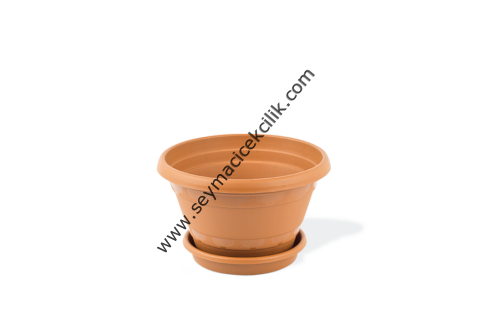 Toprak Menekşe Saksı ( plastik )