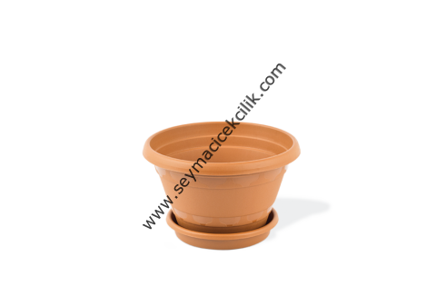 Toprak Menekşe Saksı ( plastik )