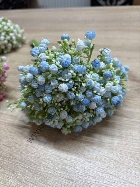 Mine çiçeği ıslak dokulu