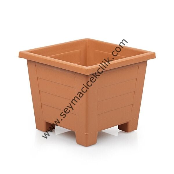 Ayaklı Kare Saksı